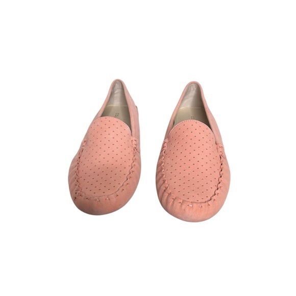 Cole Haan Evelyn Driver Suede Slip On Loafers In Rosette Pink Women’s Size 10 - Picture 4 of 9